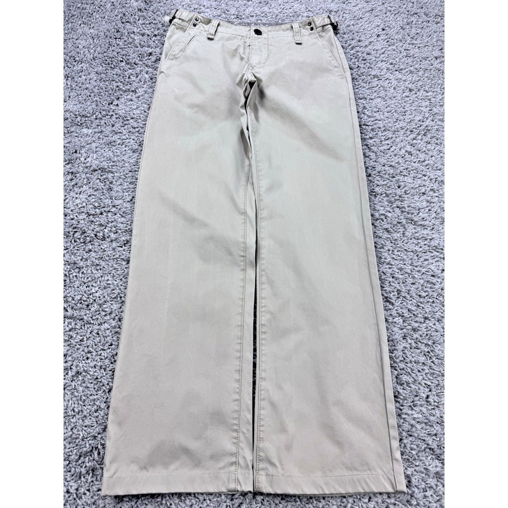 Shine Couture Collection Jeans Women 30x32 Beige Straight Leg Chino Twill‎